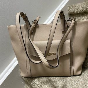 Karl largerfled tote and wristlet